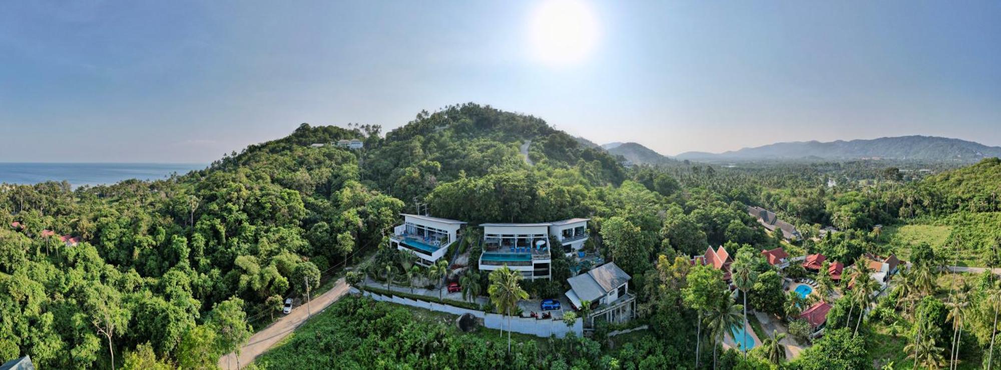 Ko Samui Seaview Pool Villa Seren With Car Praia de Laem Set Exterior foto
