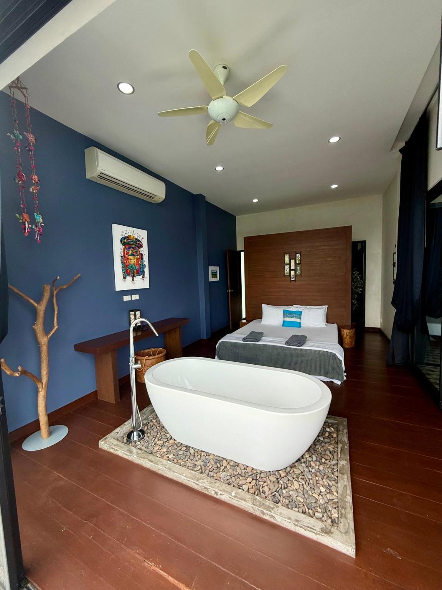 Ko Samui Seaview Pool Villa Seren With Car Praia de Laem Set Exterior foto