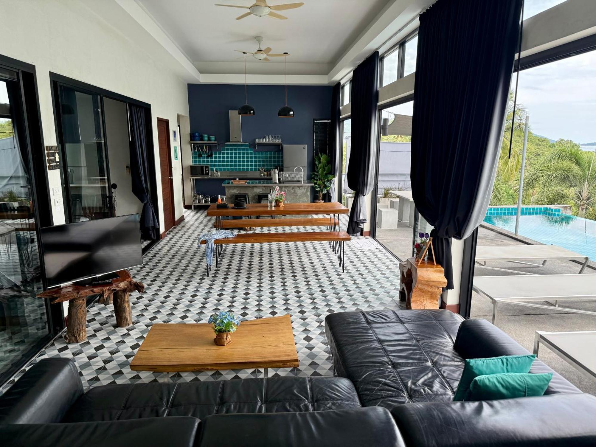 Ko Samui Seaview Pool Villa Seren With Car Praia de Laem Set Exterior foto