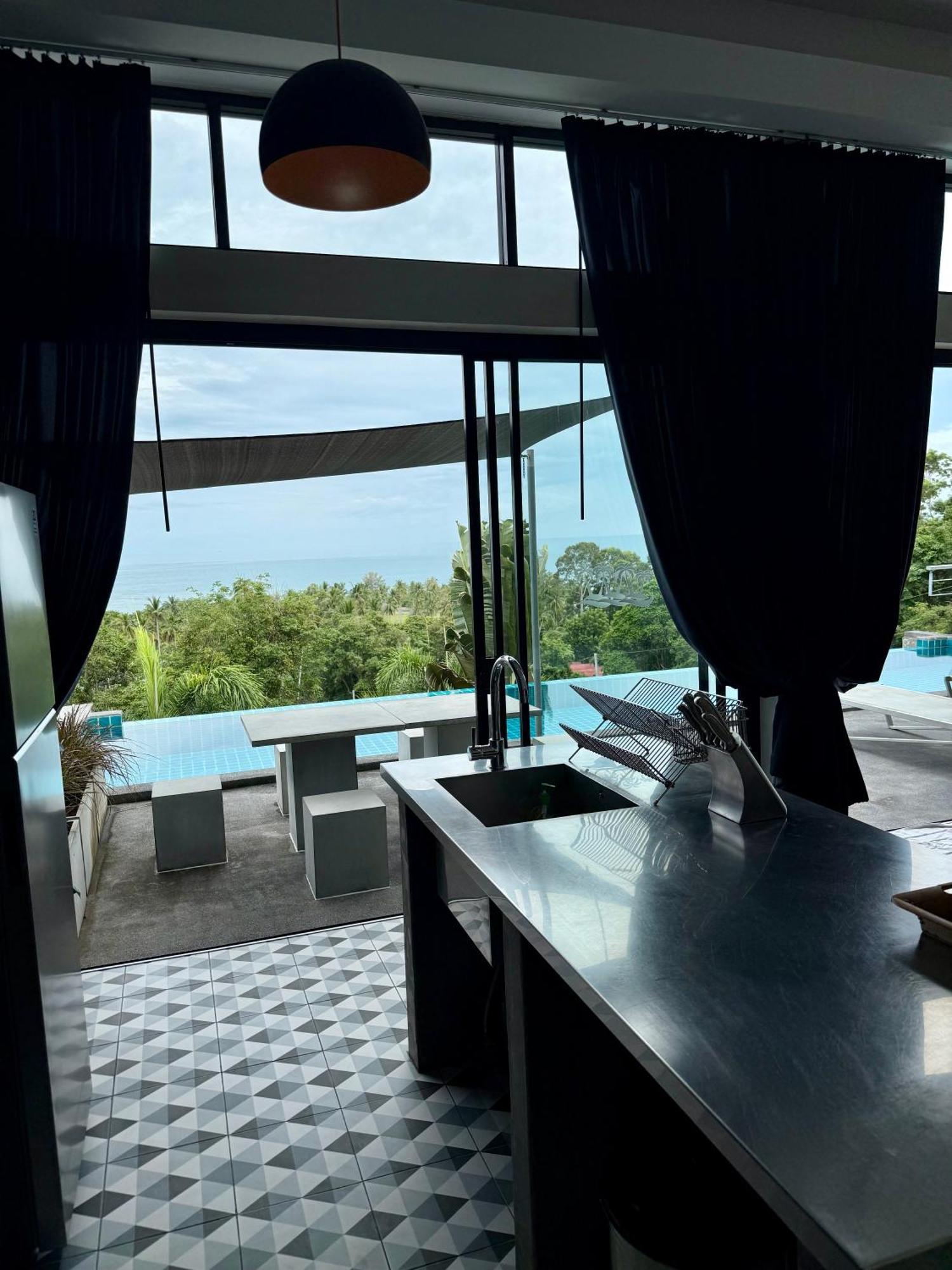 Ko Samui Seaview Pool Villa Seren With Car Praia de Laem Set Exterior foto