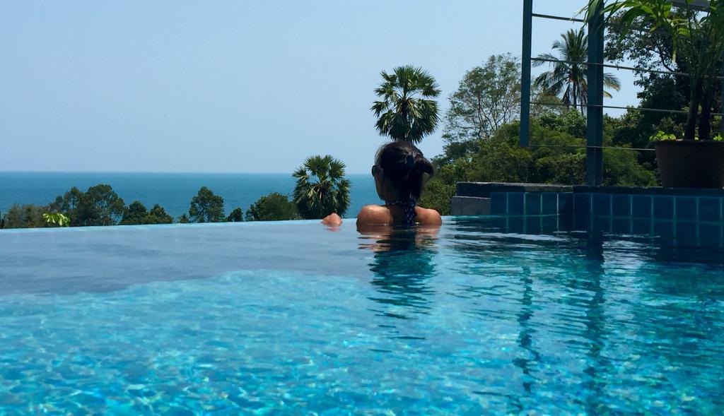 Ko Samui Seaview Pool Villa Seren With Car Praia de Laem Set Quarto foto