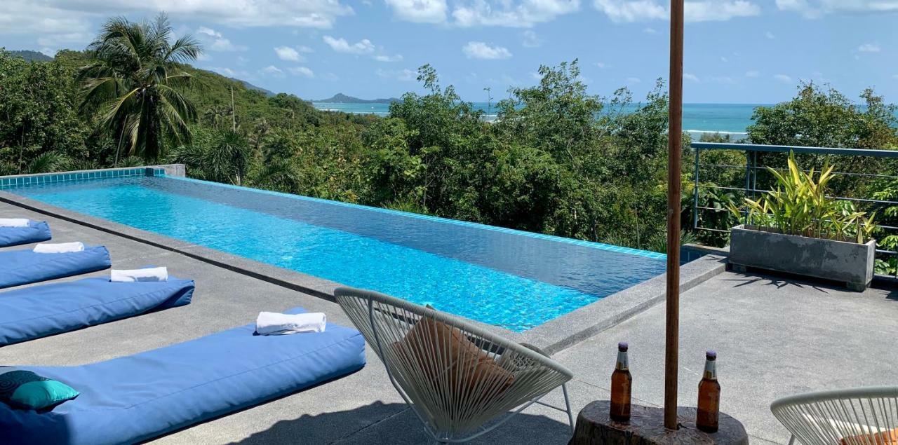 Ko Samui Seaview Pool Villa Seren With Car Praia de Laem Set Exterior foto