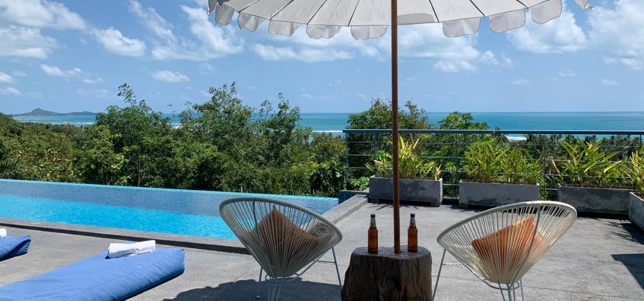 Ko Samui Seaview Pool Villa Seren With Car Praia de Laem Set Exterior foto